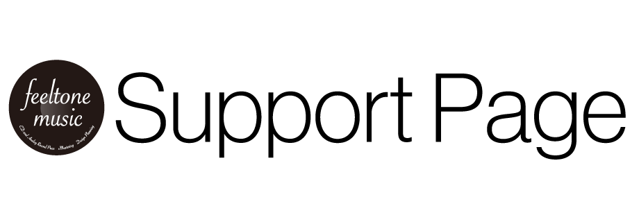 feeltone Support Page
